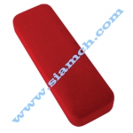 กล่องใส่ปากกา กล่องกำมะหยี่ สีแดง